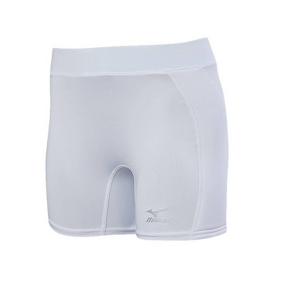 Pantalones Cortos Mizuno Bajas Rise Padded Sliding Mujer Blancas España FGSD-41872